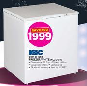 KIC 210 Chest Freezer White KCG 210 1