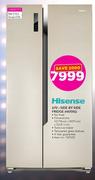 Hisense 670Ltr Side By Side Fridge H670SG