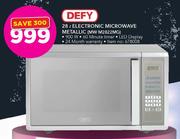 Defy 28Ltr Electronic Microwave Metallic MW M2822MG
