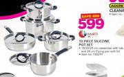 Tissolli 10 Piece Silicone Pot set