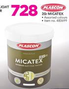 Plascon 20Ltr Micatex
