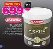 Plascon Micatex-20Ltr