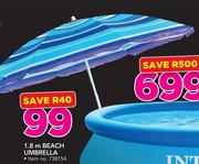1.8m Beach Umbrella