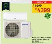 Samsung Air Conditioner (Non Inverter Indoor/Outdoor) 9000 BTU
