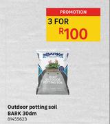Bark 30dm Outdoor Potting Soil-For 3