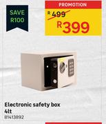 Electronic 4L Safety Box