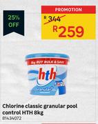 HTH 8Kg Pool Control Classic Granular Chlorine