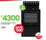 Univa 60cm Stove With Utility Draw U116B 21-476