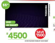 Toshiba Television 55" UHD 4K SMart 23-804