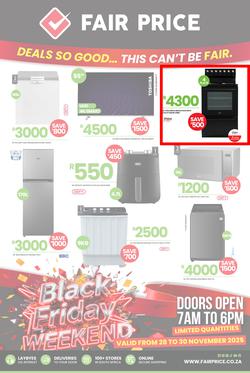 Fair Price : Black Friday Weekend (28 November - 30 November 2025), page 1