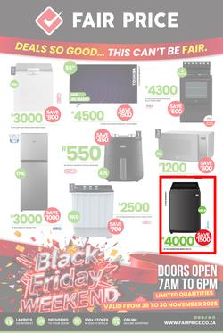 Fair Price : Black Friday Weekend (28 November - 30 November 2025), page 1