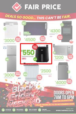 Fair Price : Black Friday Weekend (28 November - 30 November 2025), page 1
