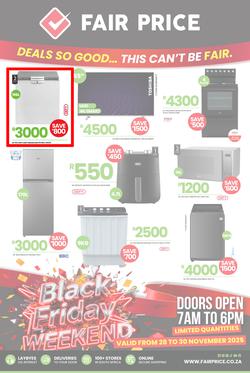 Fair Price : Black Friday Weekend (28 November - 30 November 2025), page 1