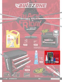 Autozone : Black Friday (24 November - 27 November 2023), page 1
