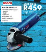 Bosch 115mm 12000rpm Angle Grinder(GWS6700)