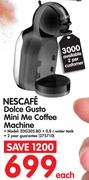 Nescafe Dolce Gusto Mini Me Coffee Machine