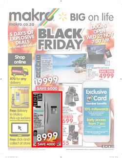 Makro : Black Friday General (22 Nov - 26 Nov 2017), page 1