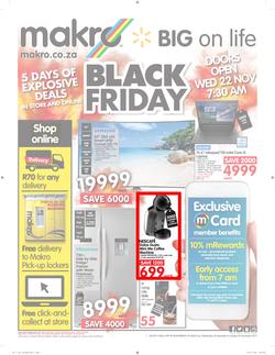 Makro : Black Friday General (22 Nov - 26 Nov 2017), page 1