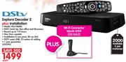 DSTV Explora 2 plus Installation