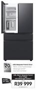 Samsung 630 Black Bespoke French Door Fridge With Beverage Centre RF29BB8600MTFA