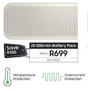 Samsung 20000 mAh Battery Pack EB-P4520