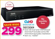 OVHD Open View HD Decoder