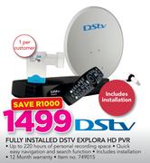 DSTV Fully Installed Explora HD PVR