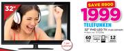 Telefunken 32" FHD LED TV LLED32FHDP
