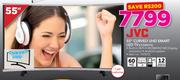 JVC 55" Curved UHD Smart LED TV LT-55N776