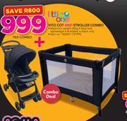 Little One Vito Cot And Stroller Combo
