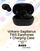 Volkano Sagittarius TWS Earphones + Charging Case