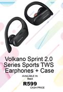 Volkano Sprint 2.0 Series Sports TWS Earphones + Case