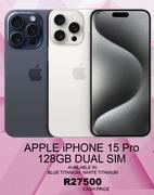 Apple iPhone 15 Pro 128GB Dual Sim