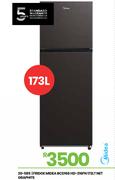 Midea 173L Net Graphite Fridge BCD166 HD-216FN 20-585
