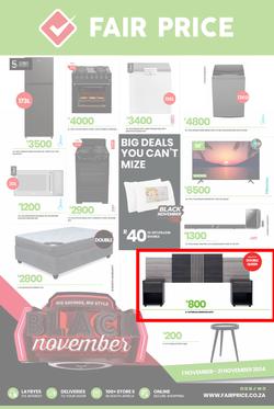 Fair Price : Black November (01 November - 21 November 2024), page 1