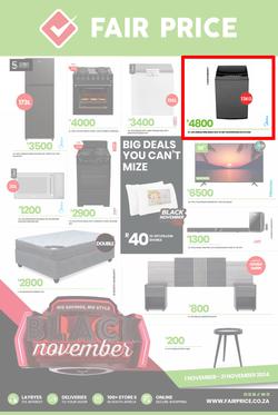 Fair Price : Black November (01 November - 21 November 2024), page 1