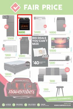 Fair Price : Black November (01 November - 21 November 2024), page 1