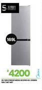 Midea 169L Net Met Fridge BCD169 HD-220REN 20-586