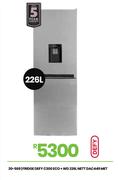 Defy 226L Nett Met C300 Eco + WD Fridge DAC449 20-569