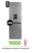 Defy 348L Nett Met Eco + WD C455 Fridge DAC645 20-534