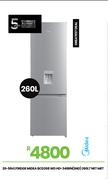 Midea 260L Net Met Fridge BCD268 WD HD-348RN (SND) 20-584