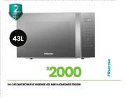 Hisense 43L MIR 1000W Microwave Oven H43MOMSS 24-241