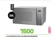 Defy 30L Mirror Microwave DMO390/30S/391 24-222