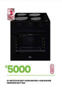 Defy Oven DBO459 + Hob DHD398 OB500G/S Matt BLK Stove 21-491