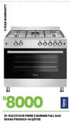 Ferre 5 Burner Full Gas S/S Stove 90 x 60 F9S50G2-HI 21-532