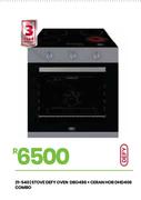 Defy Oven DBO486 + Ceran Hob DHD406 Combo Stove 21-540