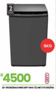 Defy 8Kg T/L Met W/Machine DTL165/156 22-316