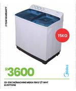 Midea 15Kg T/T WHT W/Machine KL15TTG1W 22-336