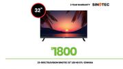 Sinotec 32" HD LED Television STL-32WG6A