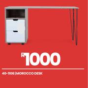 Morocco Desk 40-1106